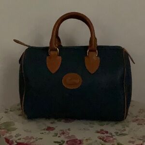 Dooney & Bourke Vintage Blue Doctor Bag/Satchel